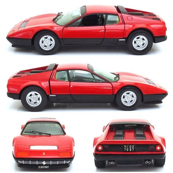Amazon.co.jp: CHRONO Ferrari 512 BB 1/18 Chrono Mini Car, Red